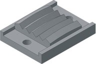 Сухарь АКБ-3М2.У21 для бурового ключа АКБ-3М2