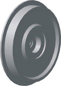 Колесо тележки